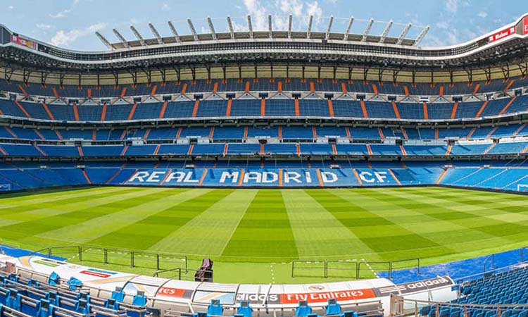 Sân vận động Estadio Santiago Bernabeu chứa nhiều điều độc đáo