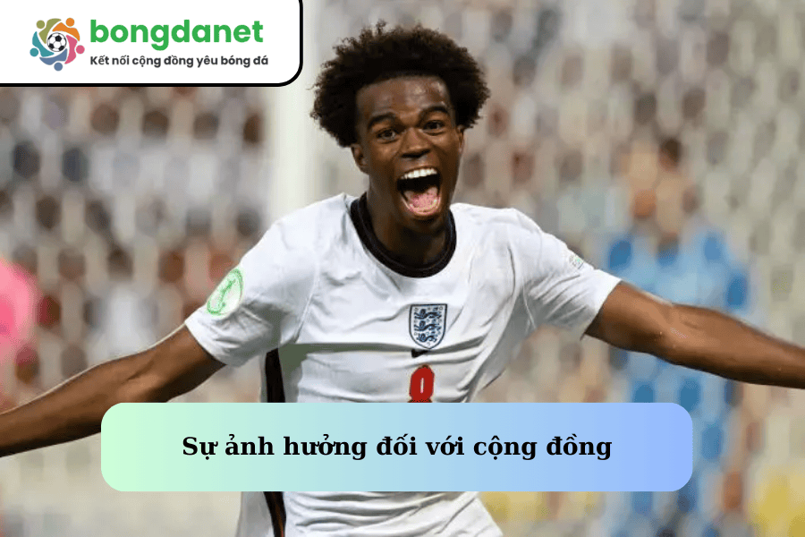 Sự ảnh hưởng đối với cộng đồng