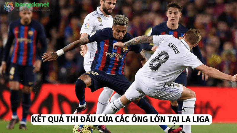 Người hâm mộ luôn ngóng chờ kết quả các đại gia La Liga 